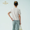 乔万尼新品棉t恤宽松刺绣圆领上衣ED2C412 商品缩略图4
