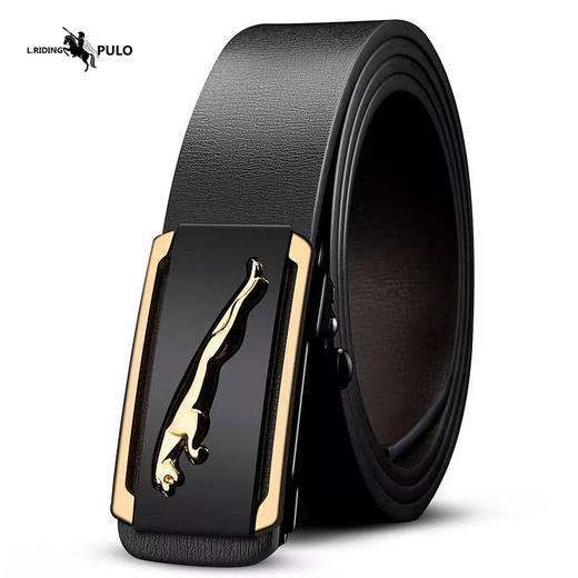 父亲节好礼！【新款男士皮带，商务休闲百搭！】POLO保罗男士无牙内穿皮带商务腰带 男士皮带 无牙内穿自动扣腰带 商务休闲百搭-QQ 商品图5
