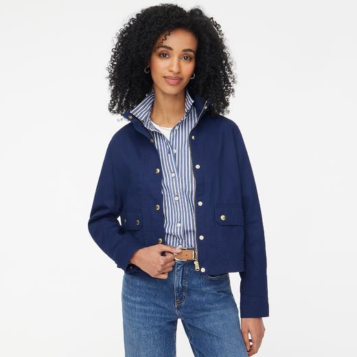 反季好折！Jcrew 女士短款工装夹克衫 只要￥399直邮到手 商品图3