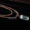 XY0369沉香+招财绿幽灵水晶吊坠 商品缩略图3