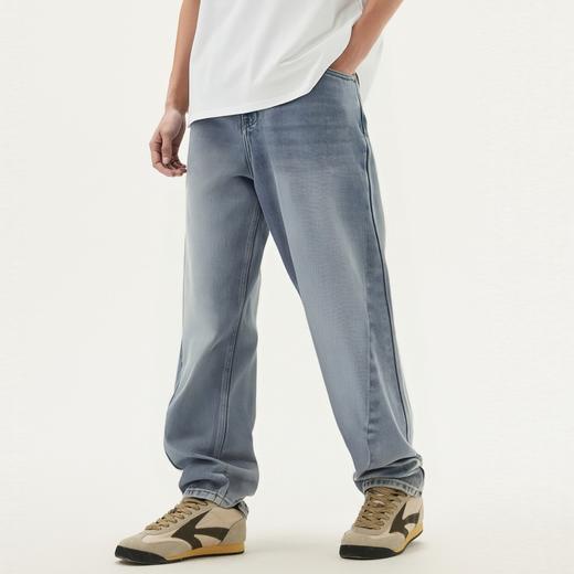 gxg.jeans男装 复古水洗宽松牛仔裤夏季美式潮  25年夏热卖 商品图2