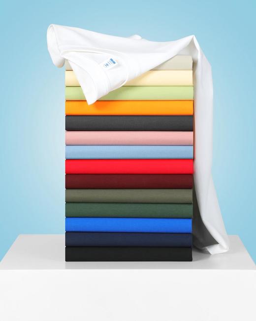 220g索洛娜棉冰感T恤圆领短袖男女同款7A抗菌65%棉A19 商品图1