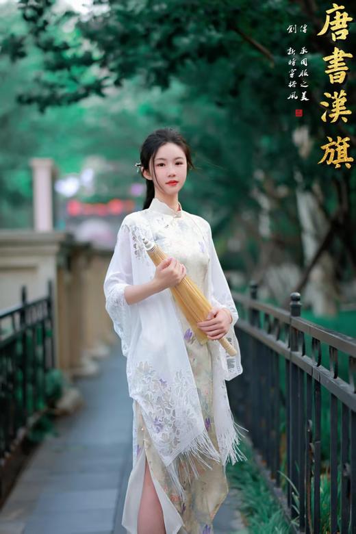 【蝶影】米白色无袖清新淡雅蝴蝶印花暗纹优雅日常 商品图2