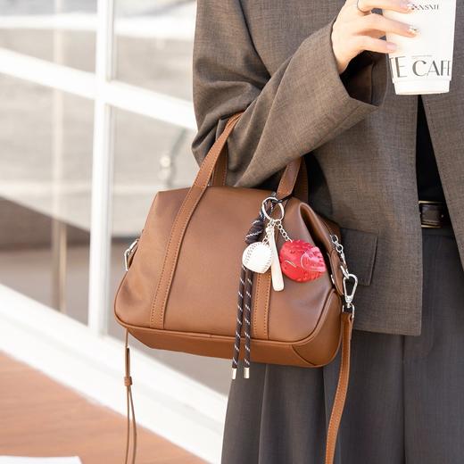 【预售3天】时尚女包复古百搭波士顿包手提包Z6380 商品图0