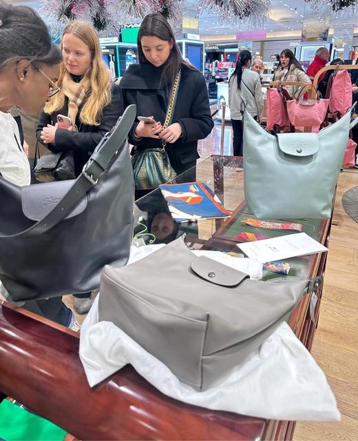 LC珑香 进口牛皮Le Pliage Xtra系列竖版hobo 单肩包手提包 特惠 Z-15403 商品图1