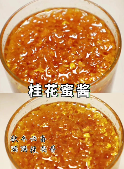 ⚡3瓶到手29.9元❗桂花蜜酱 ⁬肉眼能看到的桂花 ⁥满满桂花香 百搭又好吃 配料表超干净基地直邮 商品图0