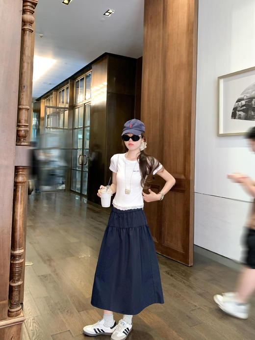 <曾小咸推荐>日系休闲长短款半身裙 商品图10