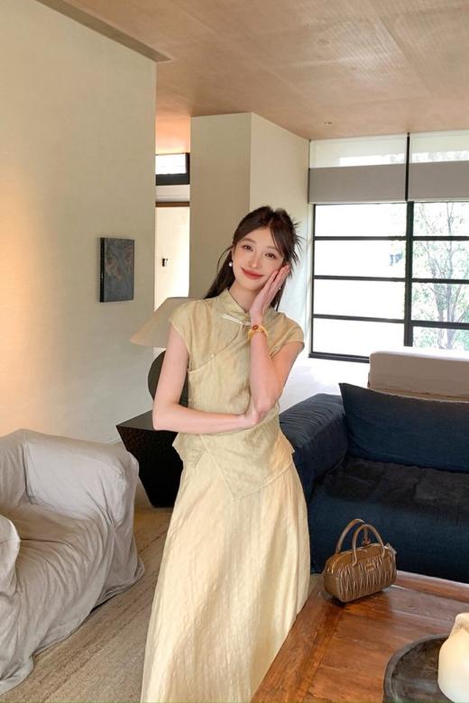 ELLA JADE 新中式国风上衣半裙套装 20299 商品图3