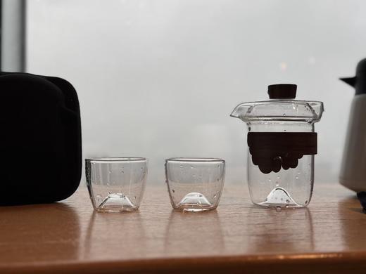 【家有好器】《祥云》旅行茶具套组，一壶、2杯、一布，壶身祥云纹饰，带你度过旅游惬意时光 商品图0