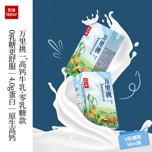乐纯 万里挑一水牛奶4.0g（0乳糖）125ml*9/125ml*9*3 商品图5