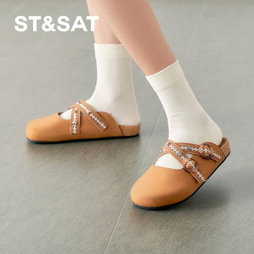 星期六波西米亚扣带勃肯鞋SSD1114032 商品图3