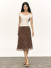 Ariseism  美式复古灰色格纹半身裙女夏季新款修身包臀裙子 商品缩略图4