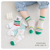 【透气卡丝网眼设计，卡通宝宝图案】五双装！儿童袜子夏天薄款 男童女童网眼袜 卡通字母运动宝宝中筒袜a类-QQ 商品缩略图5