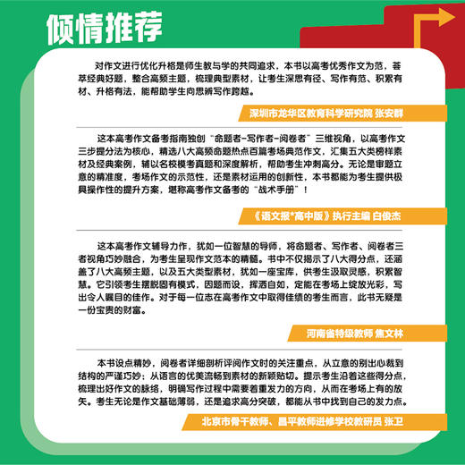 高考作文提分三步法  阅卷者视角出发 八大得分点揭秘 高考作文评分标准 高考佳作和模考范文 商品图4