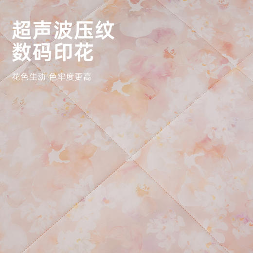 洁丽雅印花夏凉被小冰被可水洗夏天薄被芯双人双面空调被透气寝室 商品图3