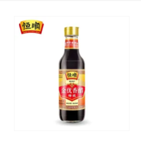 恒顺金优香醋550ml（6902007010010）