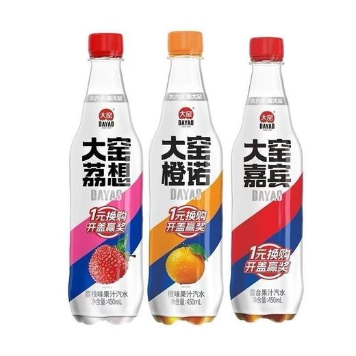 大窑果汁汽水 碳酸饮料多口味可选 450ml/瓶 商品图0