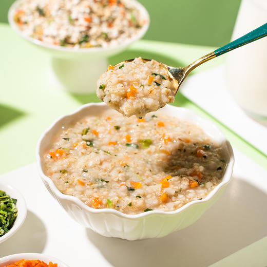 【妙思丁】谷物粮园 海盐果蔬高纤燕麦片500g/罐  睡前1碗=深夜睡眠+晨起通畅 / 天然海盐助眠：含镁元素舒缓神经，告别失眠翻来覆去 商品图4