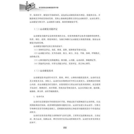 常见损伤运动康复指导手册 商品图4