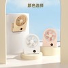塞尔兰斯 · 无线遥控静音桌面风扇  可立可挂，舒柔自然风，三色可选每一款颜色都好看，空气循环对流，久吹不易头痛！?静音降噪！远离噪音烦躁?持久续航，红外遥控，省时省力，夏日必备~ 商品缩略图9