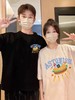 【YW】无忧购韩系ins休闲卡通印花230g情侣短袖T恤（截单后3-5天发货) 商品缩略图5