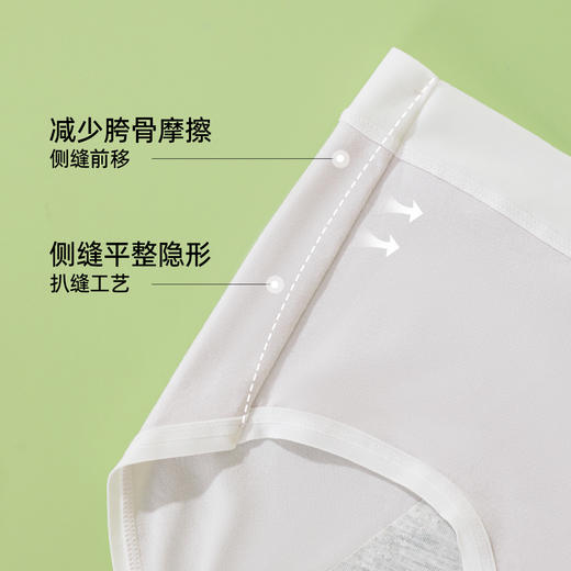 【3条装】熳洁儿 生理内裤经期专用加宽防漏姨妈裤棉质25262139 商品图4