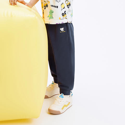 巴拉巴拉男童裤子宝宝防蚊裤儿童长裤2024新款夏装女童纯棉休闲裤 商品图3