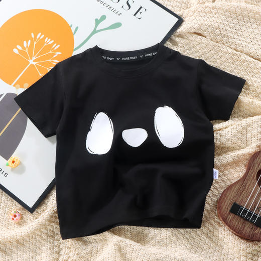 【49抢2件！7A级抗菌纯棉T恤🌟】柔软透气还抑菌，贴肤舒适守护健康！💖纯色百搭打底衫，妈妈放心之选！儿童短袖T恤 夏季韩版纯棉男女童 纯色百搭A类打底衫 春夏装宝宝单上衣 商品图10