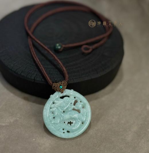 翡翠龙牌吊坠 商品图0