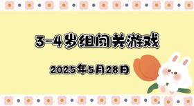 2025.5.28 3—4岁组闯关游戏