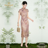 乔万尼新品100%真丝国风新中式旗袍连衣裙ED2E502 商品缩略图3