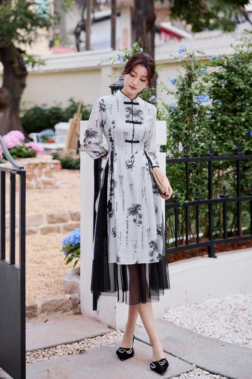 Le Malene 国风新中式改良旗袍连衣裙 20275 商品图3