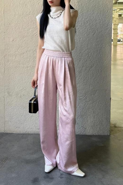 ESTELLICA 新中式宽松显瘦直筒裤 20285 商品图2