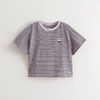 马克珍妮女童可爱女孩条纹短袖T恤 儿童上衣2025年夏装新款550688 商品缩略图3