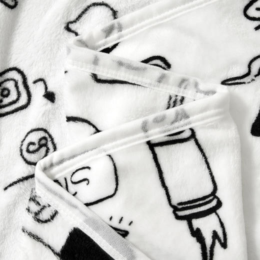 水星家纺 DH纷玩世界法兰绒毯 商品图7