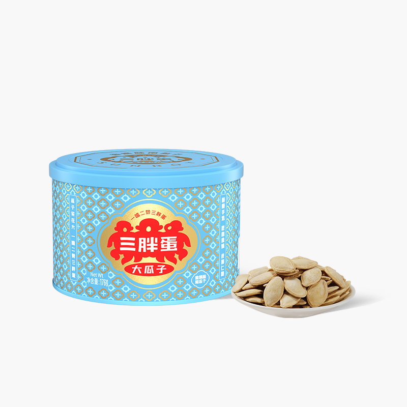 盐焗南瓜子176g/罐