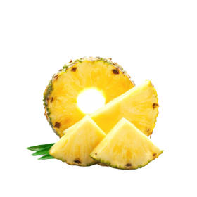 嗨果粒菲律宾进口凤梨礼盒 精选大果3粒整箱8斤左右