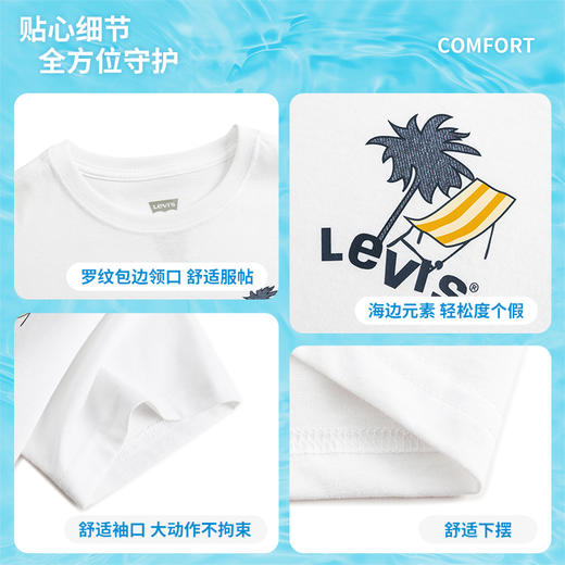LEVIS 秋 大童小童 儿童童装T恤 LVN-TE-N195 商品图4