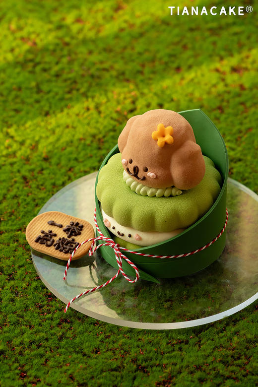 🌿一举高中（4寸emoji开心果树莓蛋糕） 商品图1