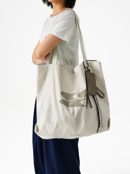 CryingCenter 低饱和莫兰迪色通勤大容量帆布包  哭喊中心 商品图4
