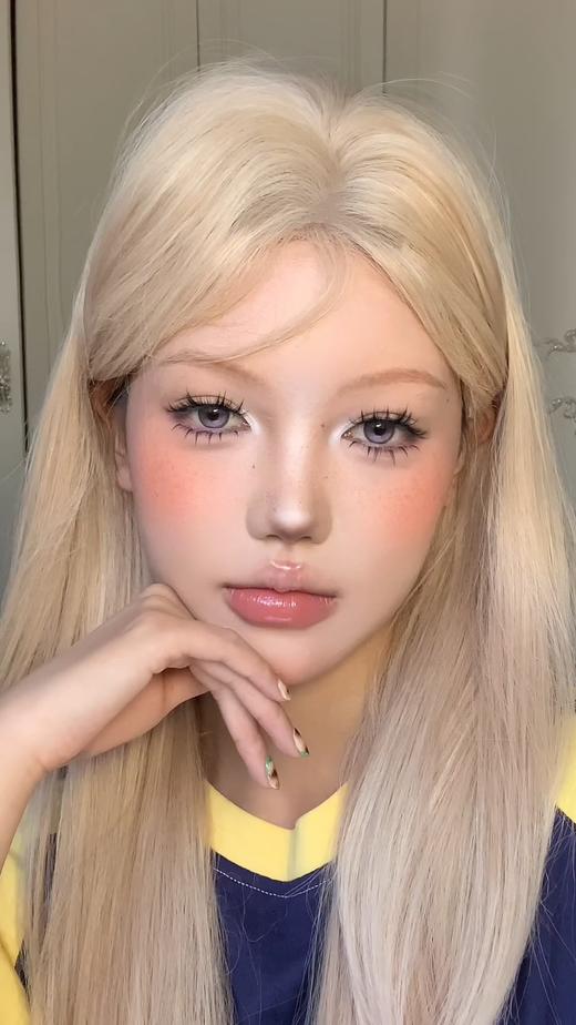 Claire color旗下  无心无忧&未琢之世｜14.2mm白狮参考着色中等直径  日抛 商品图5