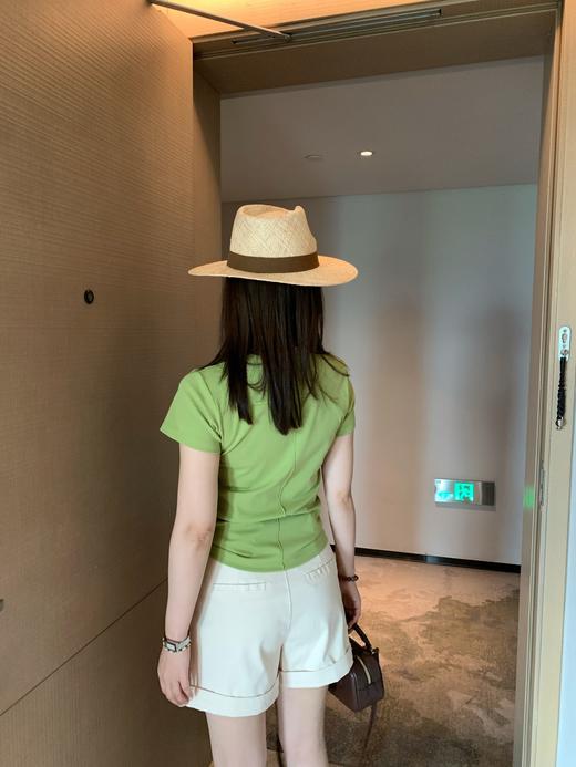 点此购买 The Row夏季女士休闲圆领十字短袖T恤 my 319921 商品图14