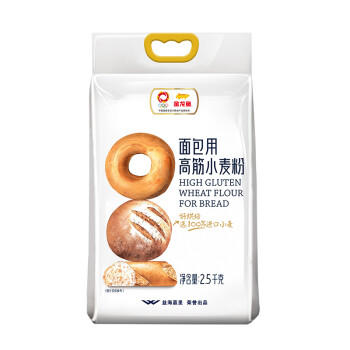 金龙鱼 面包粉 烘焙原料  高筋粉 面包用小麦粉5斤 100%进口小麦 /粮油调味 /面粉 /通用粉 商品图5