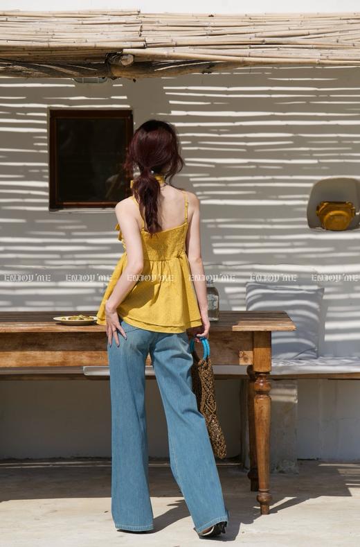 【门店同款】ENJOY夏季“悠然之境”飘带吊带上衣 162801847 商品图6