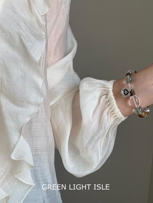 【空山新雨】流动的生命力🍃喜木金 白水晶/绿莹石/沉香 商品图1