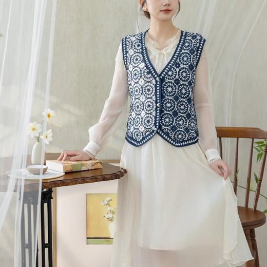 苏苏姐家璇子马甲手工DIY钩针蕾丝线毛线团自制材料包 商品图1