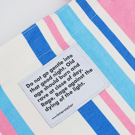 趁早有态度电影帆布包单肩包文艺百搭松弛感手提包大容量购物袋 商品图4