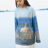 CryingCenter 海平线印花半透长袖罩衫 哭喊中心 商品缩略图2
