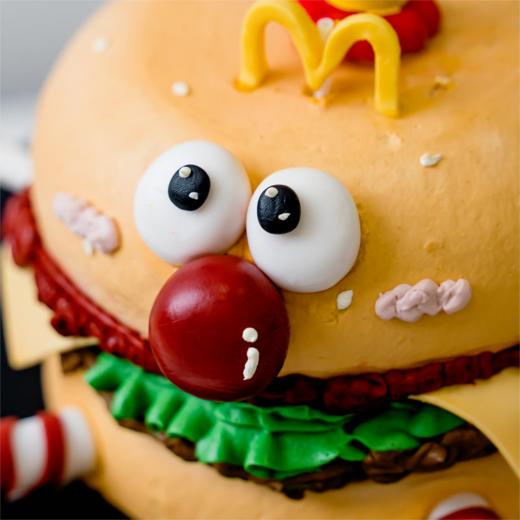 烤爱·麦当汉宝宝·生日蛋糕系列·可爱儿童蛋糕·聚会生日节日【仅限深圳同城配送】 商品图1