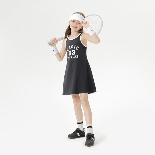 马克珍妮女童透气运动背心裙 儿童裙子纯棉2025年夏装新款550699 商品图2